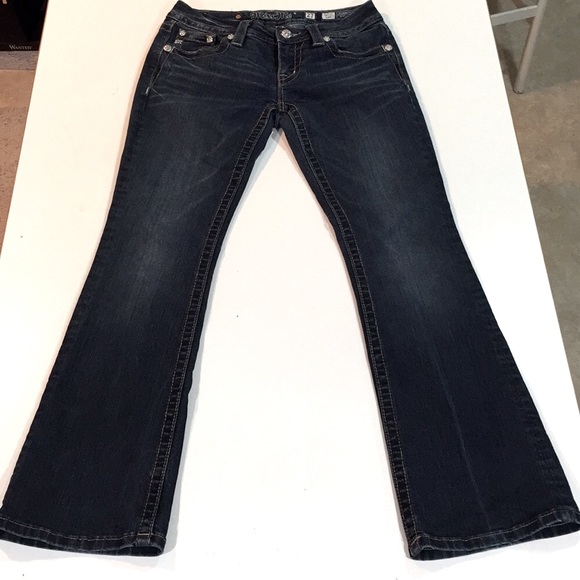 Miss Me Signature Boot Jeans Size 27x31 - Picture 2 of 11